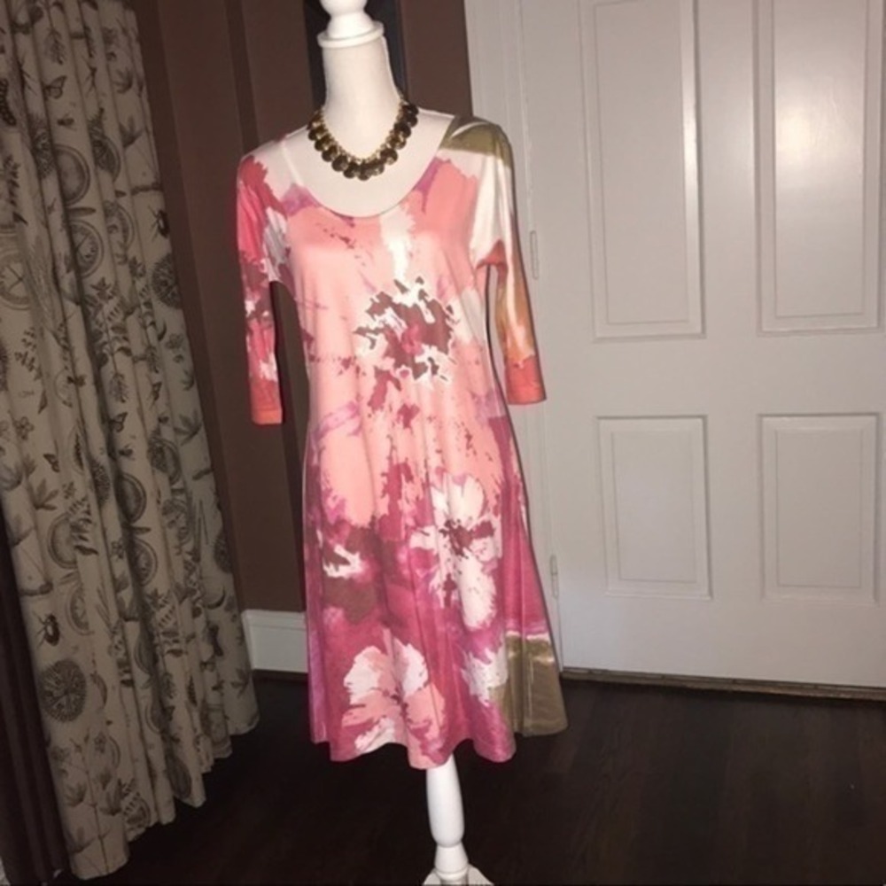 Atelier5‎ Pink T Shirt Dress Size M